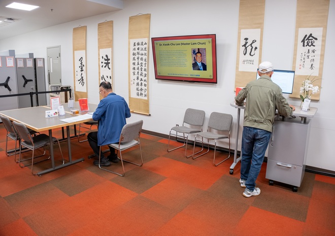 Customers at Special Collection